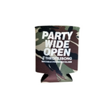 Party Wide Open Coozie